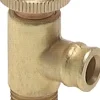 Ablassventil / Entlüftungsventil mit Tülle, G 1/4", PN25