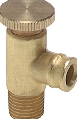 Ablassventil / Entlüftungsventil mit Tülle, G 1/8", PN25