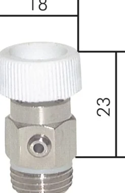 Ablassventil / Entlüftungsventil, G 1/4", PN10