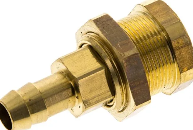 Abreiß-Schnellkupplung (NW5) 9 (3/8")mm Schlauch, Messing