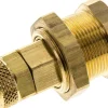 Abreiß-Schnellkupplung (NW5) 8x6mm Schlauch, Messing