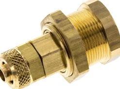 Abreiß-Schnellkupplung (NW5) 8x6mm Schlauch, Messing
