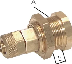 Abreiß-Schnellkupplung (NW5) 8x6mm Schlauch, Messing