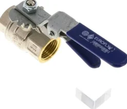 Absperrklappe mit Innengewinde Rp 1/2", 0 bis 16bar