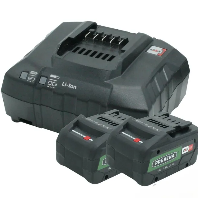 AKKU-SET-5,5-LiHD 2x Hochleistungsakkus 5,5 Ah inklusive Ladestation