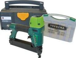 AKTION DF-Spar-Set Prebena Druckluftnagler 2XR-J50 + J-Box + Systainer + Spezial-Öl für Druckluftwerkzeuge