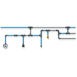 AKTION Heimwerker-Rohrleitung Starter-Set 25 m x 22 mm inkl. Zubehör