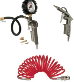 AKTION Prebena Kompressor Vigon 300 + Spiralschlauch + Reifenfüller + Blaspistole