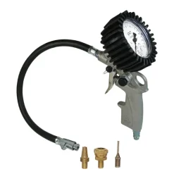 AKTION Set DF-Reifenfüller mit Gentilin Quik-Lok und 3er Adapter + Metabo Blaspistole BP 200 + Metabo Druckluftschlauch