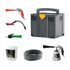 AKTION Tornador-Aufbereitungs-Set inkl. Tornador Trockenreinigungspistole, Impuls-Reinigungspistole, Reinigungspistole und Systainer