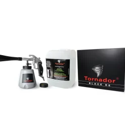 AKTION Tornador Set: Tornador BLACK Z-020RS Reinigungspistole inkl. Reiniger + Druckluftschlauch