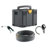 AKTION Universal-Systainer-Set inkl. Systainer SYS 4 TL Druckluftschlauch + geeichter Reifenfüller + Ausblaspistole