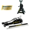 AKTION WAGENHEBER-SET: Rodcraft Aluminium - Wagenheber RH201 & Unterstellbock UBZ-3 bis 3t
