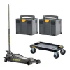 AKTION Wagenheber-Systainer-Set RH216 inkl. Rodcraft Wagenheber RH216, 2 Systainer SYS 4 TL und Rollbrett