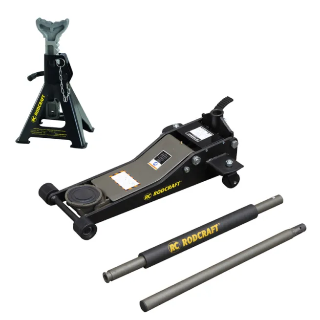 AKTION WERKSTATT-SET: Rodcraft Wagenheber RH216 2,5 t & UBZ-3 Unterstellbock
