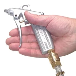 Alu Ausblaspistole, dosierbar 13 mm mit Kurzdüse Ø 1,5 (Standard)