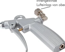 Alu Ausblaspistole für Schlauchzug, G 1/4" (IG)