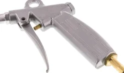 Alu Ausblaspistole mit Lärmschutzdüse 9 mm