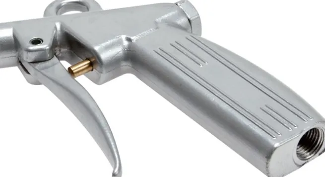 Alu Ausblaspistole ohne Düse, mit Innengewinde M 12 x 1,25 NW 7,2
