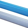 Aluminium-Rohr, 18 x 15mm, blau (RAL 5015) pulverbeschichtet