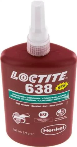 Anaerobe Fügeverbindung, LOCTITE, 250 ml, hochfest,638/250
