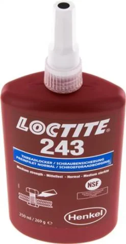 Anaerobe Schraubensicherung, Loctite, 250 ml, mittelfest