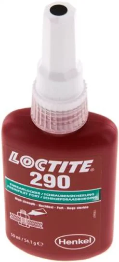 Anaerobe Schraubensicherung, Loctite, 50 ml, hochfest,290/50