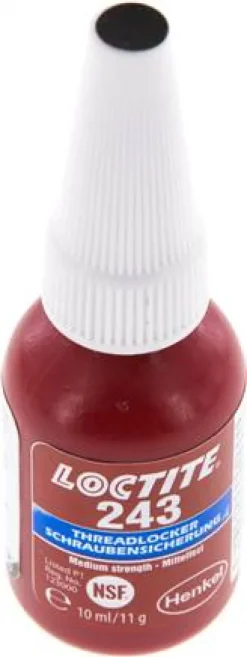 Anaerobe Schraubensicherung, Loctite, 10 ml, mittelfest