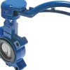 Anflanschklappe 3"-150 lbs (ANSI B 16.5) GGG40/GGG40 epoxidbeschichtet/NBR
