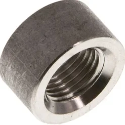 Anschweißmuffe Rp 1/8"-8mm, 1.4571 (DIN2986-halb)