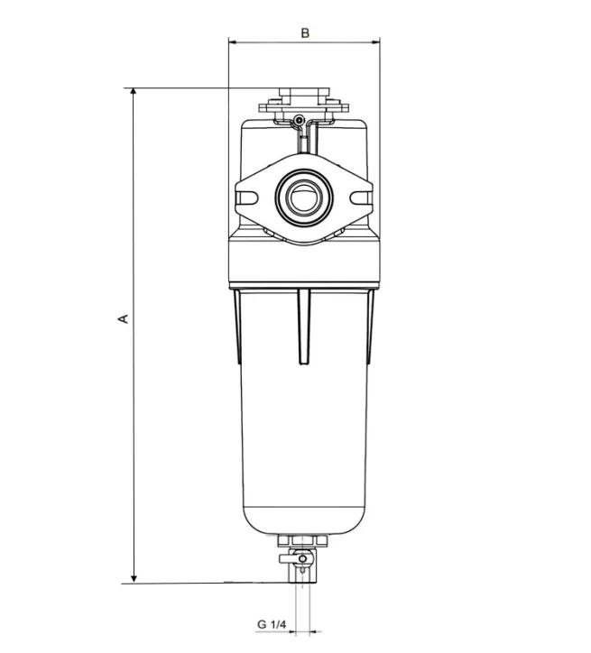 Atlas Copco Aktivkohlefilter QD 45+ inPASS