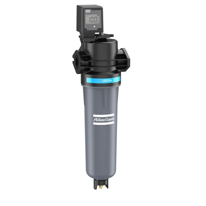 Atlas Copco Hochleistung-Koaleszenzfilter UD 75+ inPASS