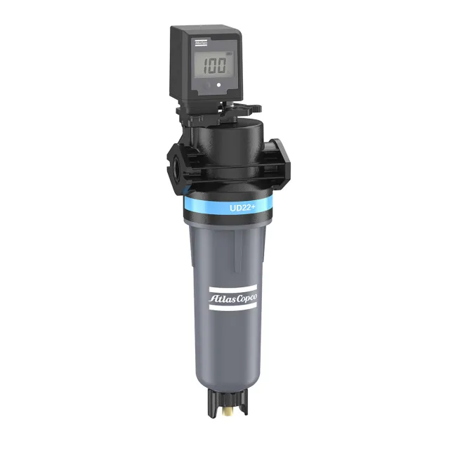 Atlas Copco Hochleistung-Koaleszenzfilter UD 25+ ohne inPASS