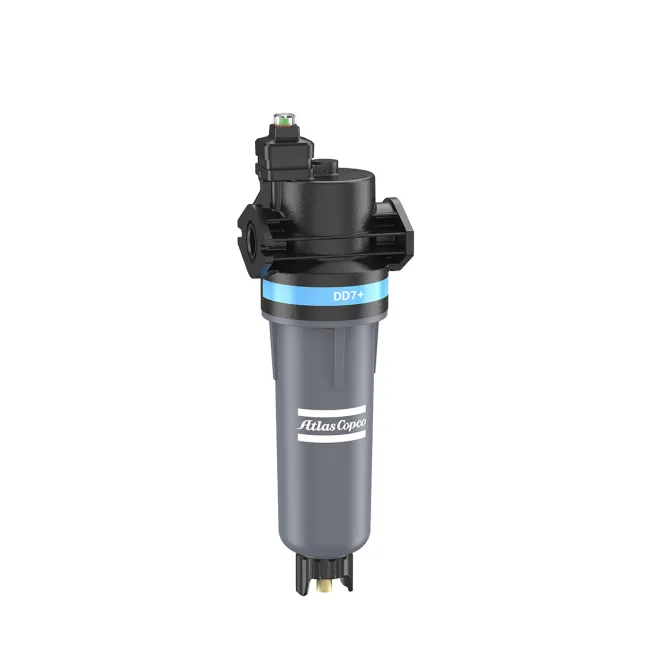 Atlas Copco Hochleistung-Koaleszenzfilter DD 7+ ohne inPASS