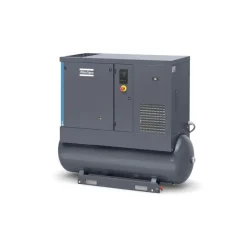 Atlas Copco Schraubenkompressor G 7L FF - 10 bar inkl. Kältetrockner und Behälter 270 L, 3ph+N