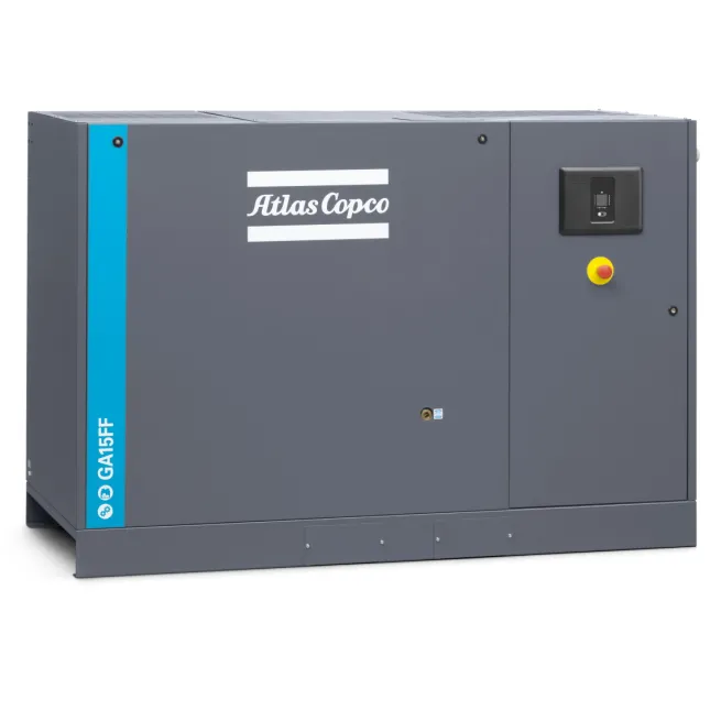 Atlas Copco Schraubenkompressor GA 15 - 10 bar FF inkl. Kältetrockner