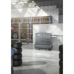Atlas Copco Schraubenkompressor G 4 FF - 8 bar DOL inkl. Kältetrockner und Behälter