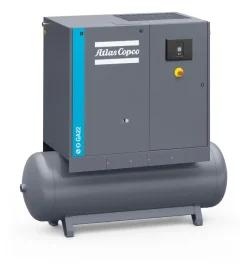 Atlas Copco Schraubenkompressor GA 22 - 10,0 bar Pack TM inkl. Behälter 500 L