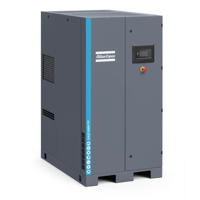 Atlas Copco Schraubenkompressor GA 30 VSDs FF inkl. Kältetrockner - 13 bar