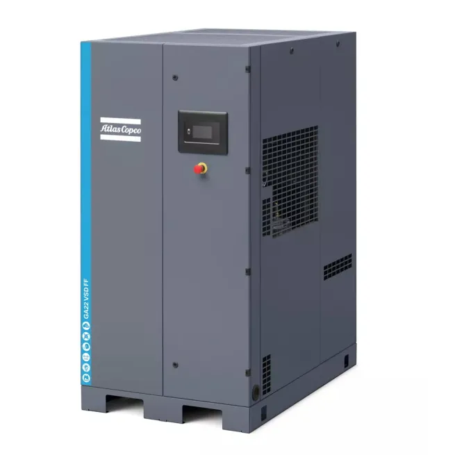 Atlas Copco Schraubenkompressor GA 37 VSD FF inkl. Kältetrockner - 13 bar