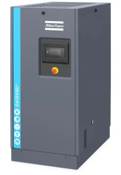 Atlas Copco Schraubenkompressor GA 15 VSDs FF inkl. Kältetrockner - 10 bar