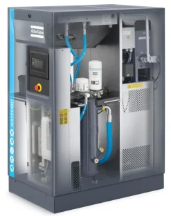 Atlas Copco Schraubenkompressor GA 15 VSDs FF inkl. Kältetrockner - 10 bar