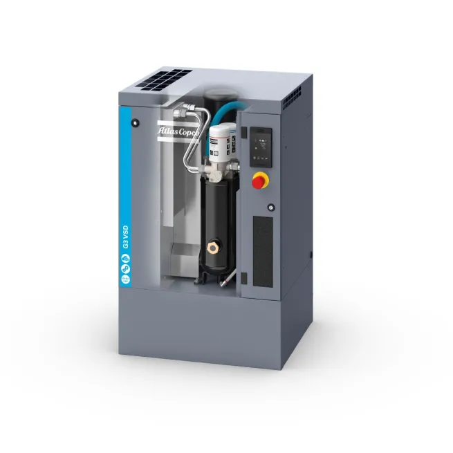 Atlas Copco Schraubenkompressor G3 VSD P-10 FM