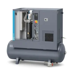 Atlas Copco Schraubenkompressor G 4 FF - 10 bar DOL inkl. Kältetrockner und Behälter