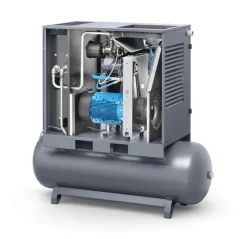 Atlas Copco Schraubenkompressor G 18 FF - 10 bar inkl. Kältetrockner und Behälter