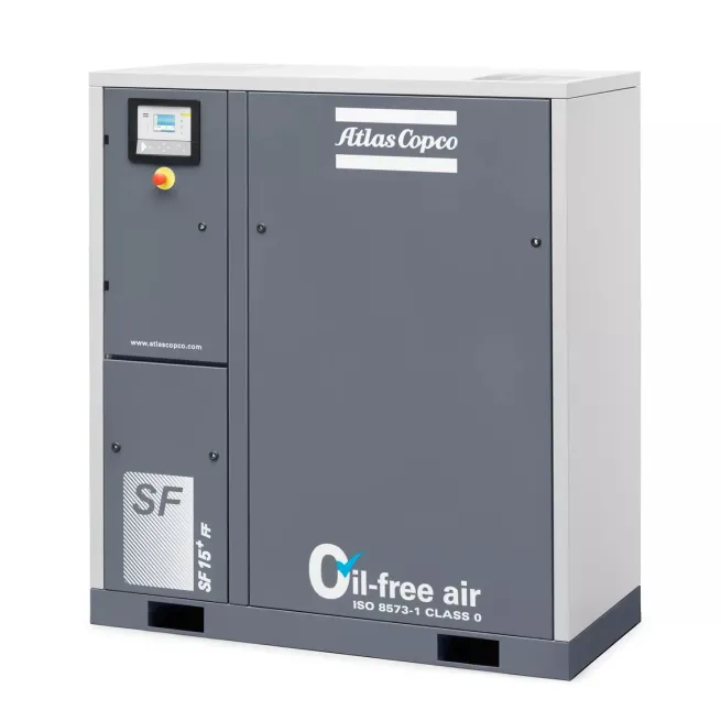 Atlas Copco Scrollkompressor SF 11+ FF - 10 bar inkl. Kältetrockner HC