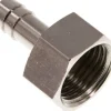 Aufschraub-Schlauchtülle G 1/2"-9 (3/8")mm, Messing vernickelt