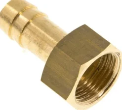 Aufschraub-Schlauchtülle G 3/8"-10mm, Messing