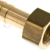 Aufschraub-Schlauchtülle G 1/4"-9 (3/8")mm, Messing