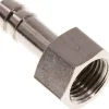 Aufschraub-Schlauchtülle G 1/4"-8 (5/16")mm, Messing vernickelt